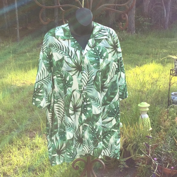 🌴NWOT Mens Unisex Too Fun Hawaiian Style Shirt Size 2XL Wardrobe Must Have 🌴 - Picture 2 of 12